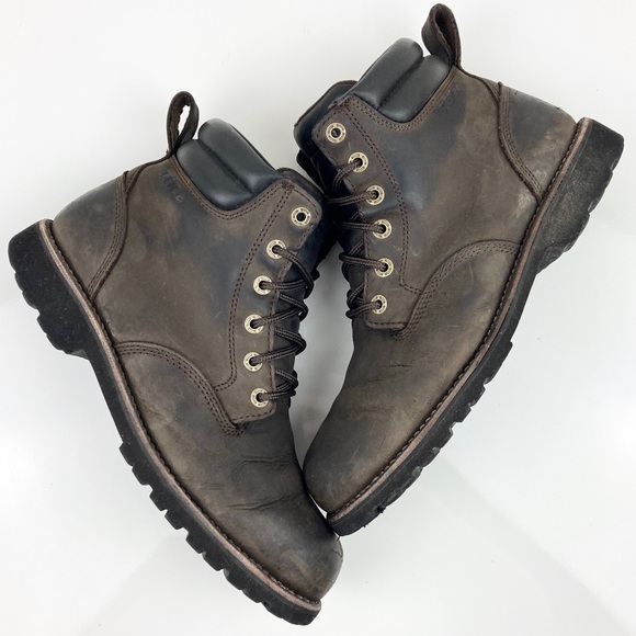 Ll Bean Mens Bucksport Work Boots Brown 